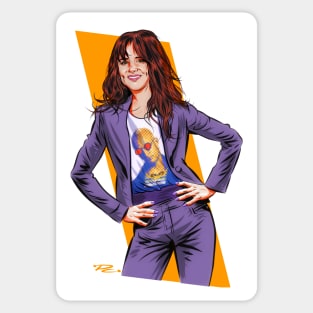 Juliette Lewis - An illustration by Paul Cemmick Sticker